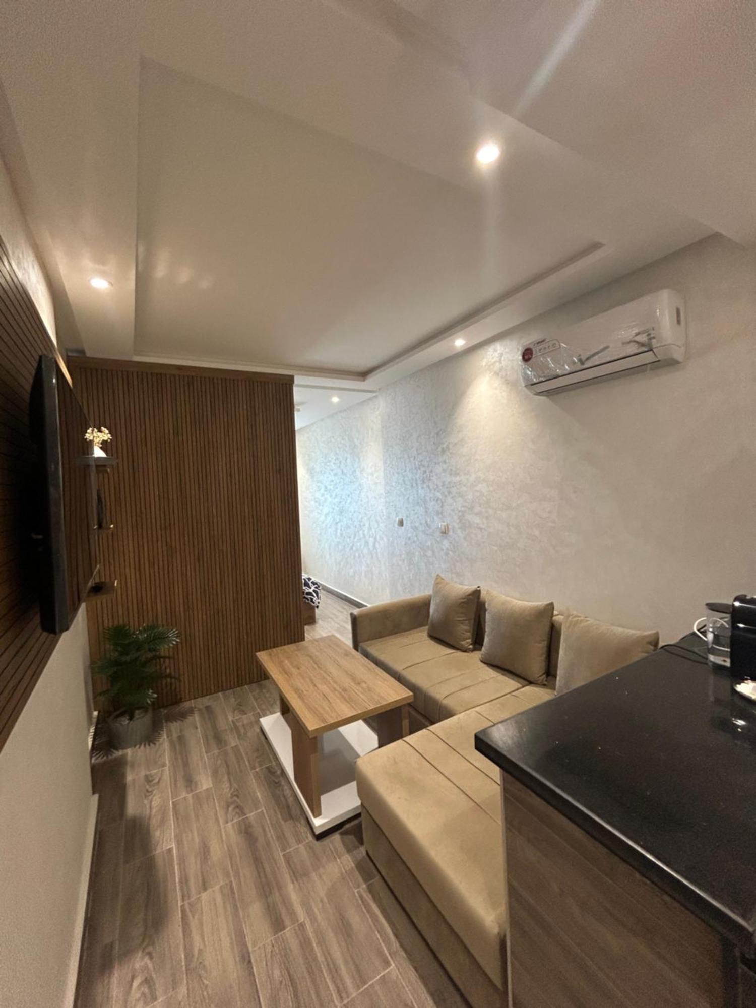 Splendide Studio Haut Standing En Face De La Marina Et A 200 M Du Port De Tanger - 1 Chambre Double Zewnętrze zdjęcie